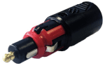 DURITE   Cigarette Lighter Plug with Green LED Indicator - 8A-0-601-16