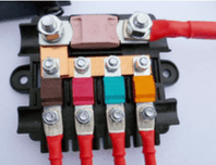 DURITE Fuse Box 1 x Mega + 4 x Midi Fuses Bg1 0-234-80