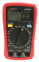 DURITE  Hand-Held Digital Multimeter with Temperature-0-798-00