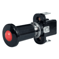 DURITE  Red Iluminated Push/Pull Switch - 12V    0-597-15