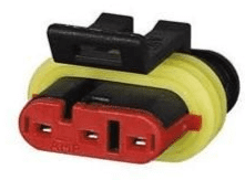 DURITE- Superseal 1.50mm Female Receptacle Housing - 3 Way-3-011-63