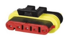 DURITE - Superseal 1.50mm Female Receptacle Housing - 5 Way-0-011-65