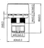 ENGINE START SWITCH  DAS/SW-A2-23B1-BU-1-25