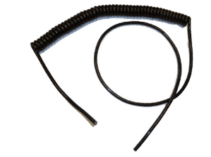 EXTENDED -5 core COILED elastomeric cable (max. working length 4mtrs)  ALT/EC501EXT-1-65<br><br>
