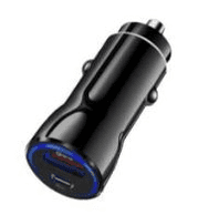 Fast Charge Cigarette USB Car Charger + Type C - 12/24V   0-601-14   060114<br><br>