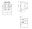 Fusebox 2 way with transparent lid  ALT/LFB02-09