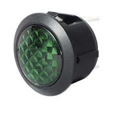 GREEN LED WARNING LIGHT 12V     <br>ALT/SH13-02