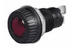 Green Turning Warning Light for 17mm diameter hole - Requires 9mm BA9s Bulb Maximum 2W-0-609-57