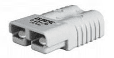 Grey Polycarbonate 2-Pole High Current Connector - 175A-0-431-75