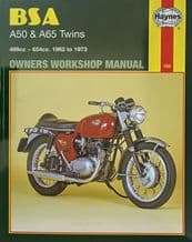 Haynes Manual BSA A50 & A65 ALT/WWHMH155-1-82