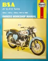 Haynes Manual BSA A7/A10 Twins ALT/WWHMH121-1-82