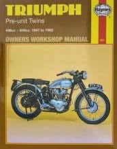 Haynes Manual Triumph Pre-Unit Twin ALT/WWHMH251-1-82