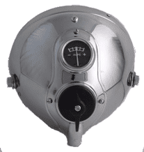 HEADLAMP WITH PANEL CHROME REP SSU700 ALT/WW10150C-1-82