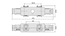 In line MEGA fuse holder (60 - 500 Amp rating)