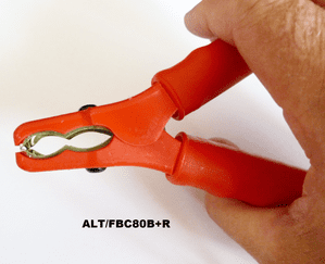 Insulated  Crocodile Clip    Red & Black AVAILABLE   ALT/FBC80