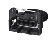 Junior Power Timer Female Connector - 4 Way 0-012-74-ALT/10655-1-09