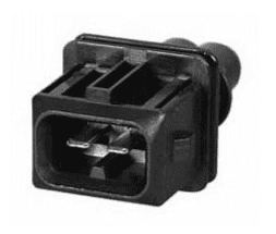 Junior Power Timer Male Connector - 2 Way-0-012-62