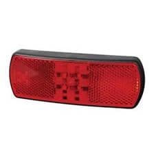 Lamp Rear Marker Red LED 12-24 volt Bg1 0-171-05