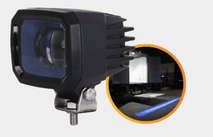 Line Spot Lamp 3 x BLUE LED 10/80 volt 9W Bx1 0-420-49