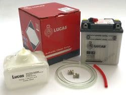 Classic Lucas Style Battery Box With Lid – Perfect For Vintage Motorcycle Restorations