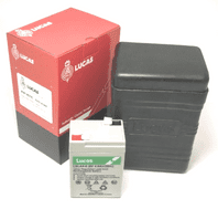 Lucas Battery Box with 1 Lucas Battery ALT/WW14079L-1-82-P15