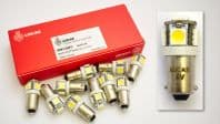 LUCAS LED BA9S Pilot/Instrument Bulbs 6V ALT/WW13093-1-82-U17