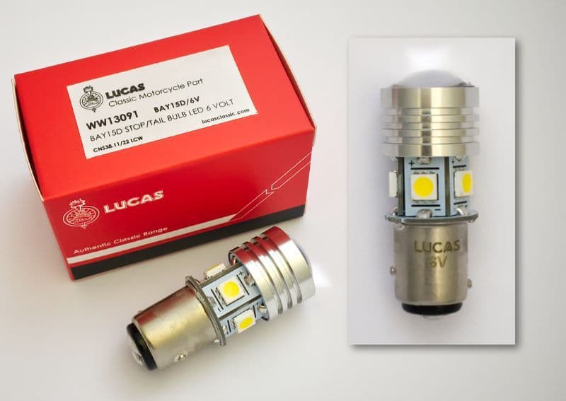 LUCAS LED BPF Headlight Bulb 6-24V ALT/WW13090-1-82-P5