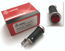 LUCAS WARNING LIGHT RED ALT/WW10154-1-82-A8