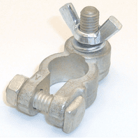 Negative Battery Terminal with M8 stud and Wing Nut     ALT/BT4WN-1EA-99