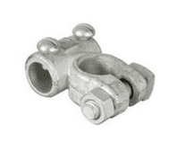 Negative Heavy Duty Solderless Battery Terminals - drilled 14.3mm for extra large cable-2-559-10