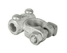 Negative Solderless Battery Terminals - drilled 8.9mm for 25mm and 40mm&sup2; cable-2-018-01