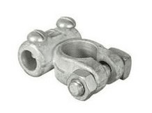 Negative Solderless Battery Terminals - drilled 8.9mm for 25mm and 40mm&sup2; cable-2-018-10