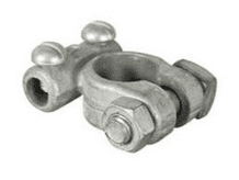 Negative Solderless Battery Terminals - drilled 8.9mm for 25mm and 40mm&sup2; cable-6-018-01