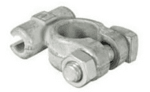 Negative Standard Battery Terminals - drilled 7.5mm for 25mm² cable-2-020-10
