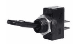 On/Off Toggle Switch with Plastic Paddle Lever -10A at 12V-0-603-01
