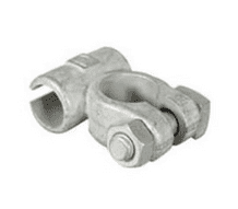 Positive Heavy Duty Battery Terminals - drilled 14.3mm for extra large cable-1-224-10