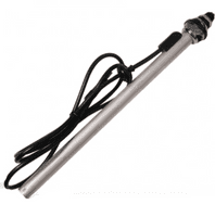 PREMIUM,  WING MOUNTED CAR RADIO AERIAL TELESCOPIC STAINLESS STEEL MAST (with 2 keys) ALT/RMA855