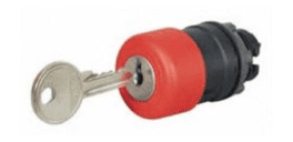 Push Button Security Isolator with Release Key-0-657-38