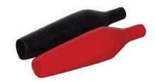 Red/Black PVC Crocodile Clip Insulating Sleeves  0-140-01