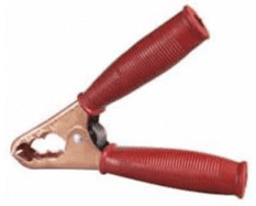 Red Copper Crocodile Clip- 200A-0-153-55