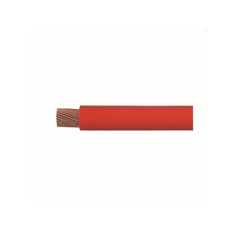 Red Single-Core Thin-Wall PVC Auto Cable - 8 5mm² x 100m-3-938-05A