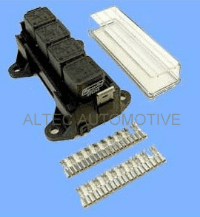 RELAY BOX for 4 Automotive 4 or 5 pin relays ALT/RB4U-1-01