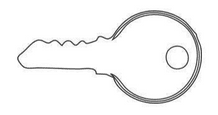 Replacement Key for Ignition Switch 0-351-01 0-351-05-0-351-09