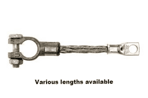 ROUND PROFILE BRAIDED BATTERY CABLE  WITH  BATTERY TERMINAL