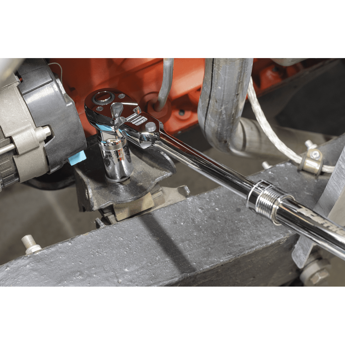 Flexi-Head Ratchet Wrench 1/2