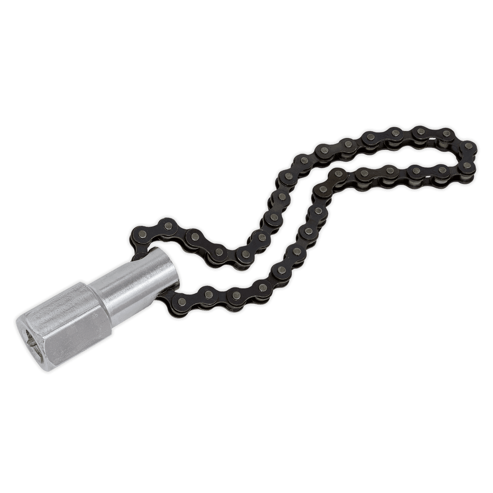 Oil Filter Chain Wrench Ø135mm Capacity 1/2