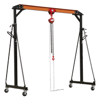 SEALEY 1 Tonne Adjustable Portable Lifting Gantry Crane & Hoist Combo SG1000KIT-1-73