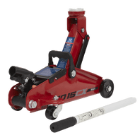 SEALEY 1.5 Tonne Short Chassis Trolley Jack 1015CX-1-73