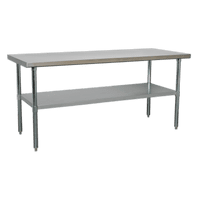 SEALEY 1.8m Stainless Steel Workbench AP1872SS-1-73