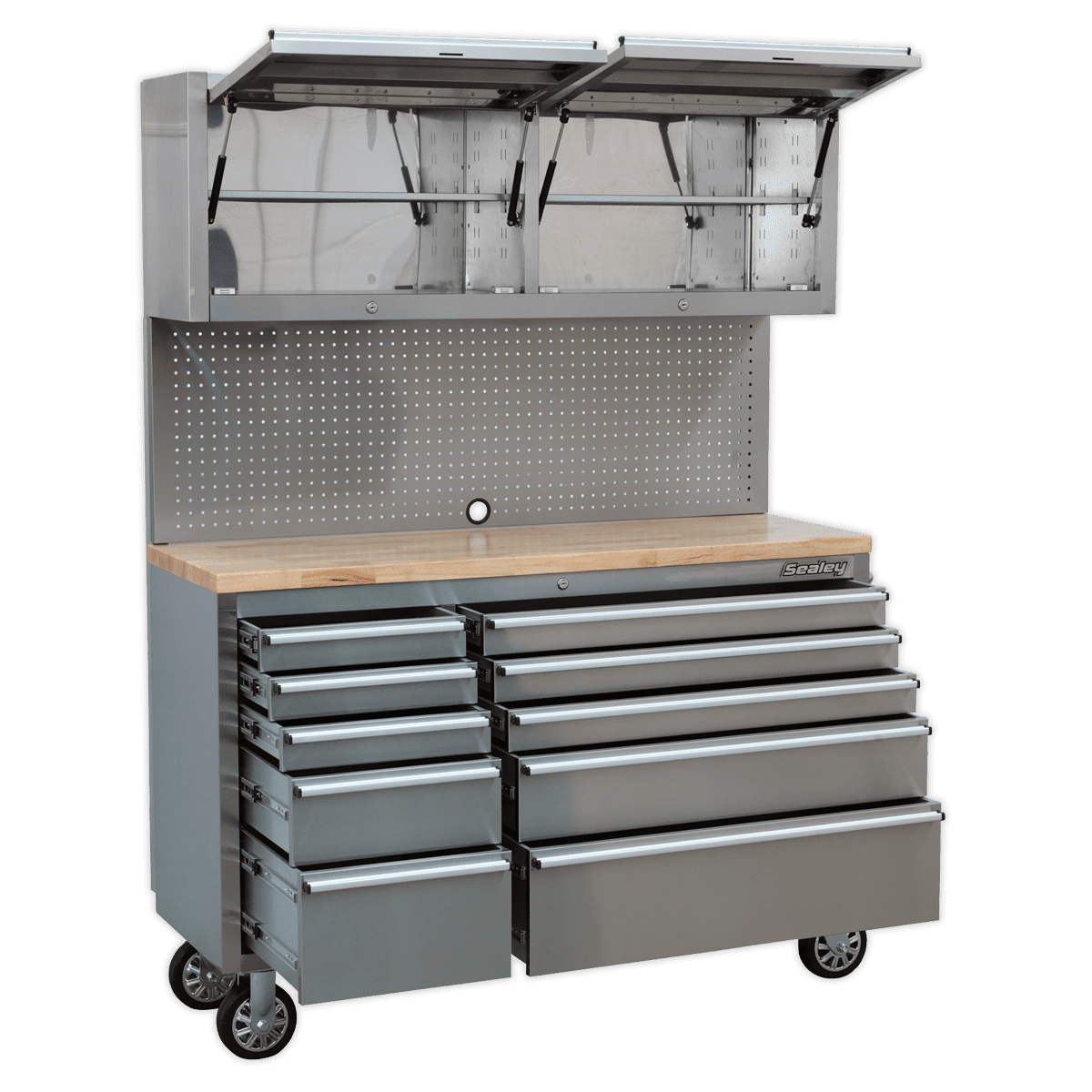 Sealey stainless hot sale steel tool cabinet